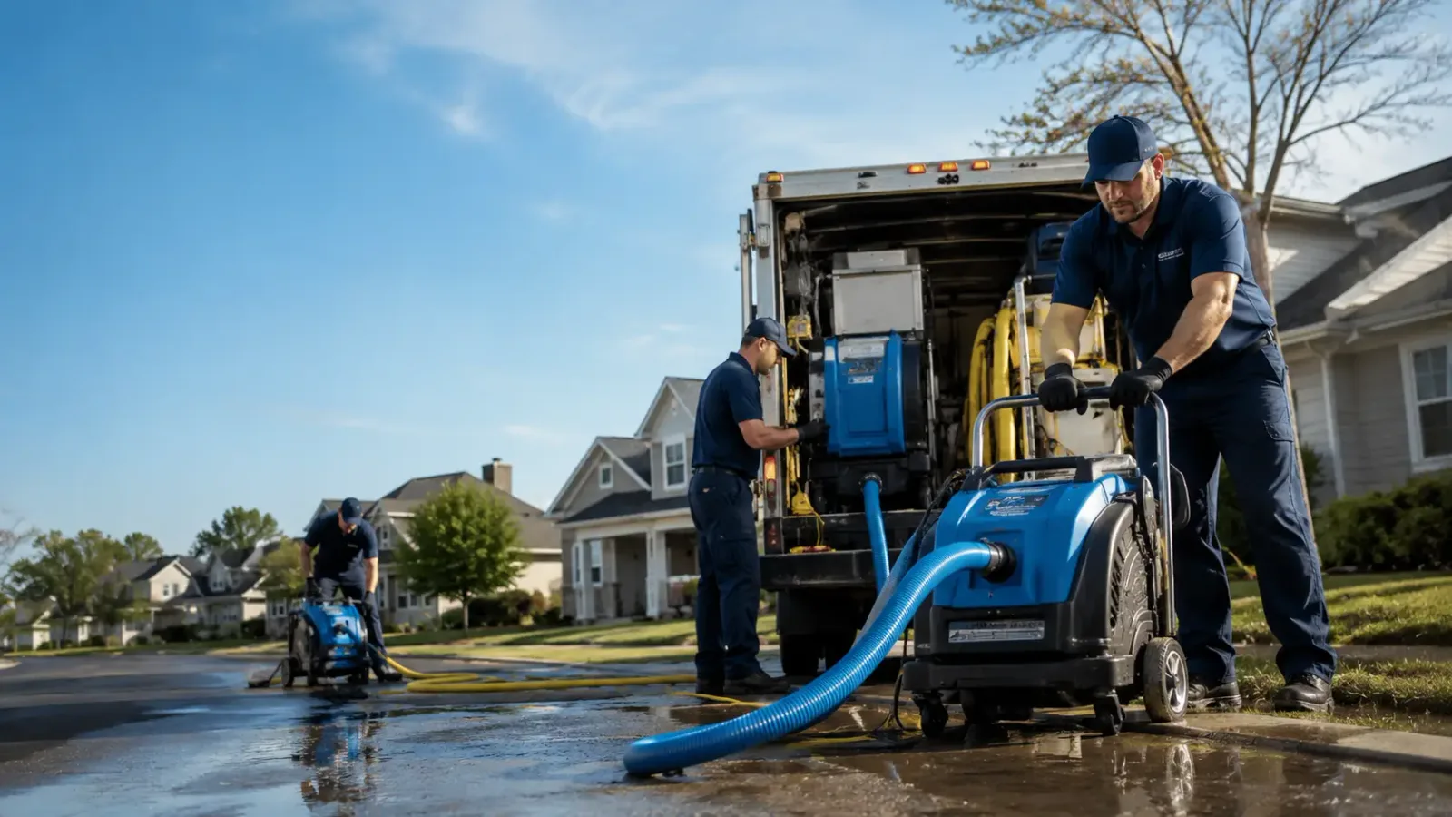 Flood Damage Cleanup in Emblem, WY